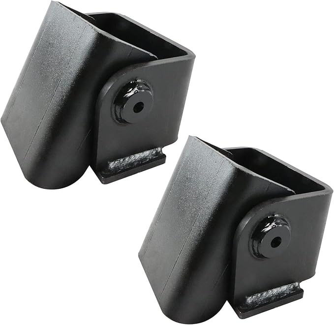 Pair(2) Dump Trailer Hinges - Heavy Duty Dump Trailer Hinges Grease Fitting Weld On Solid Steel Compatible with Dump TrucksDump Trailers