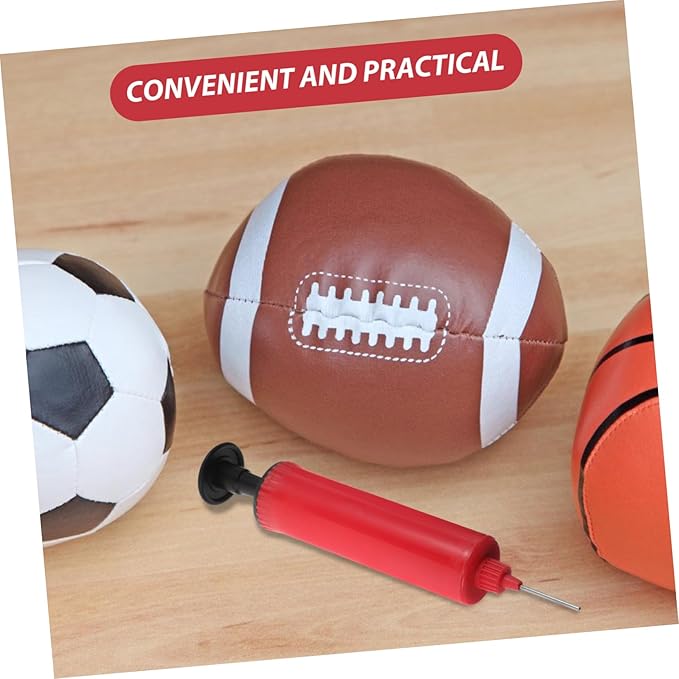 BESPORTBLE Portable Handheld Inflater Pump for Sports Air Pump for Soccer Rugby and Exercise Lightweight and Design for Easy Carrying