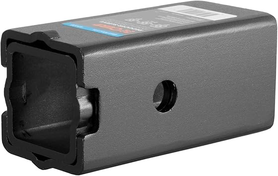 CURT 45408 Trailer Hitch Receiver Adapter Reducer Sleeve Set, 3 to 2-12 or 2-Inch, 2-Piece, Black
