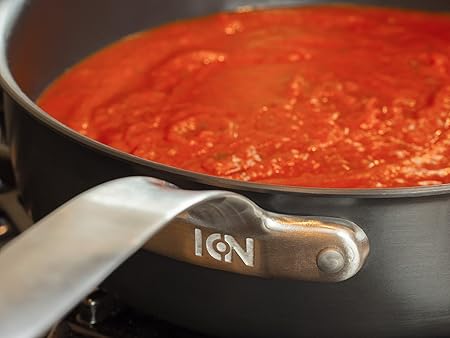 ICON Carbon Steel Dishwasher Safe Oven Safe Induction Safe Cookware- Assembled in the USA (4 Quart Saute Pan)