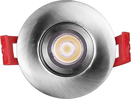 NICOR Lighting DGD211202KRDNK LED Downlights, Nickel