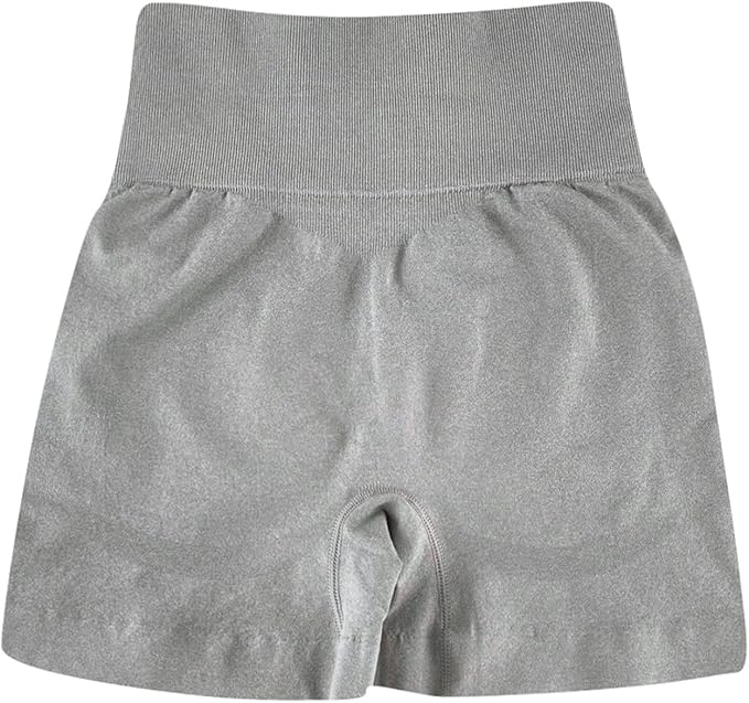 Womens Yoga Shorts High Waist Tummy Control Butt Lifting Short Leggings Athletic Gym Yoga Pants with Pockets