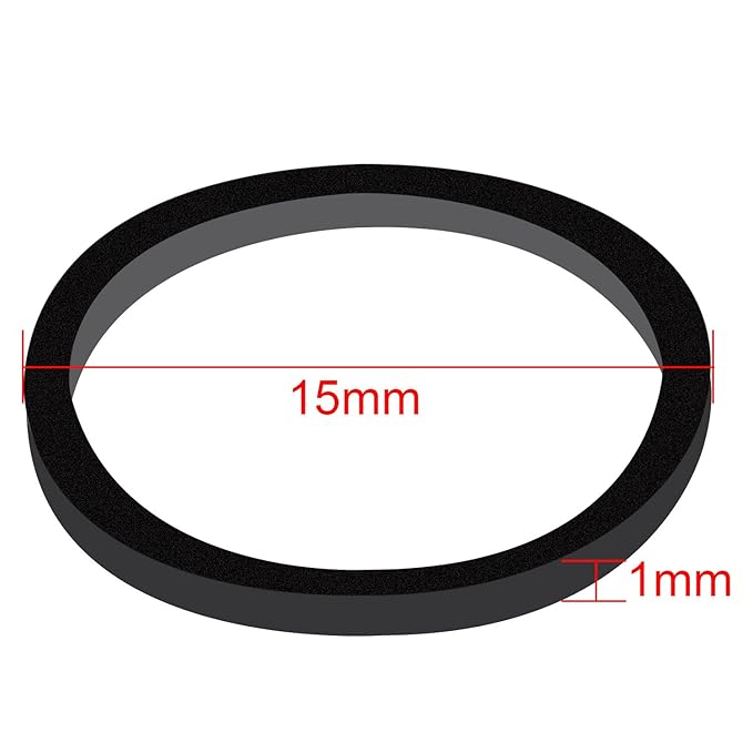 Hicarer 1000 Mini Rubber Bands Soft Elastic Bands for Kid Hair Braids Hair (Black)