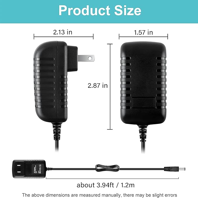 15V 1.5A AC Power Supply Charger for House of Marley GET Together Bluetooth Speaker (5.52.5MM)