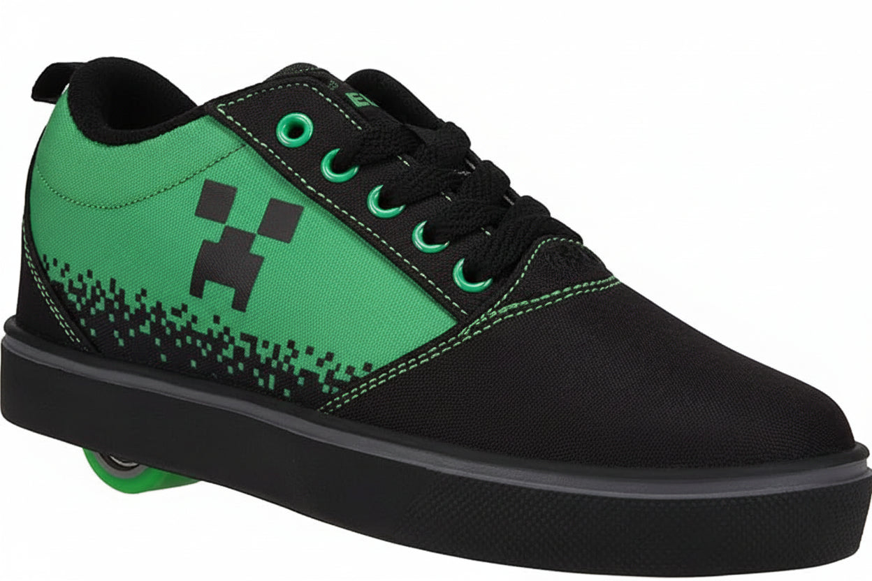 Unisex-Child Pro 20 Minecraft (Little Big Kid/Adult) Wheeled Heel Shoe