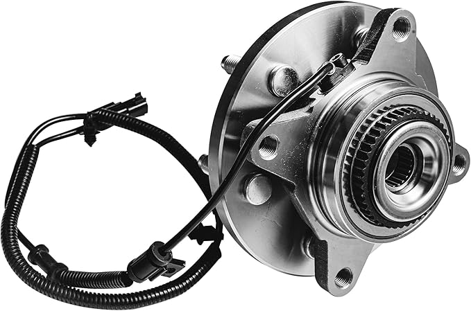 Detroit Axle - 4WD Front Wheel Bearing Hub for 11-14 Ford F-150 Expedition Lincoln Navigator, Replacement 2011 2012 2013 2014 F-150 Expedition Navigator Wheel Bearing and Hub Assembly