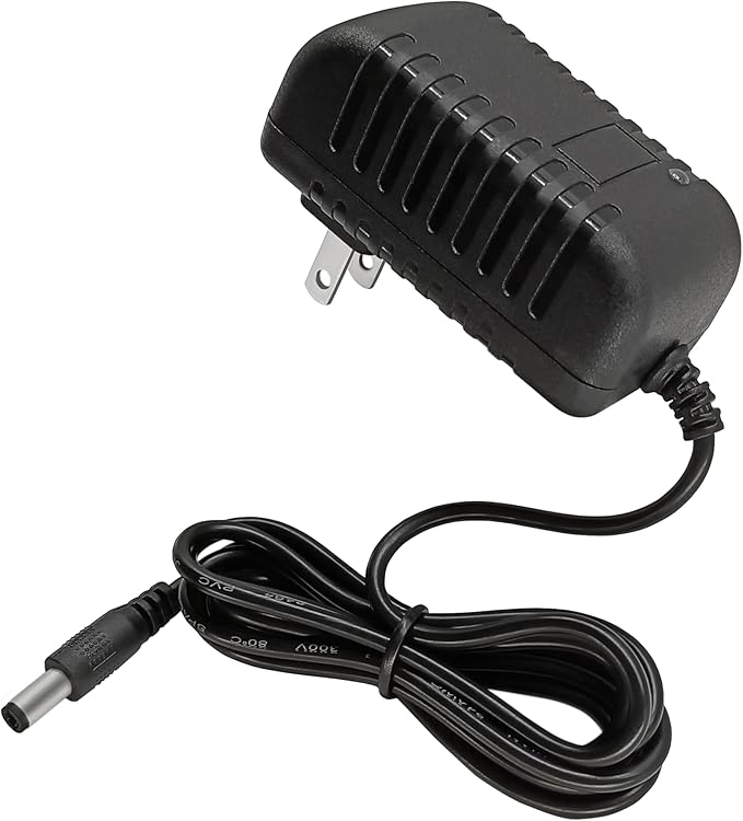 DC 12Volt 2A Power Supply Adapter 24W AC DC Wall Adapter 100-240V AC to DC 12V 2A 1.5A Power Adapter Converter with 5.5mm x 2.5mm Compatible with 5.5x2.1mm Tip 12V acdc Transformer Adapter