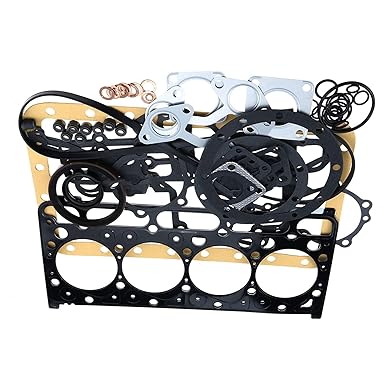 FridayParts Engine Gasket Kit 1E013-03312 1E01303312 for Kubota V2203 V2203T Engine Bobcat 753 763 Loader