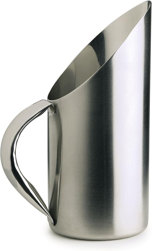 Stainless Steel Matte Finish Pet Scoops — Convenient Scoops for Dry Dog and Cat Food - 5½", 12 oz