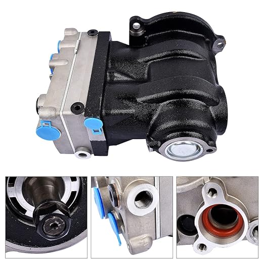 New Air Compressor Compatible with Volvo D-13 Engine 2006 and Up 20774360 21175029 22016995 Vahaha