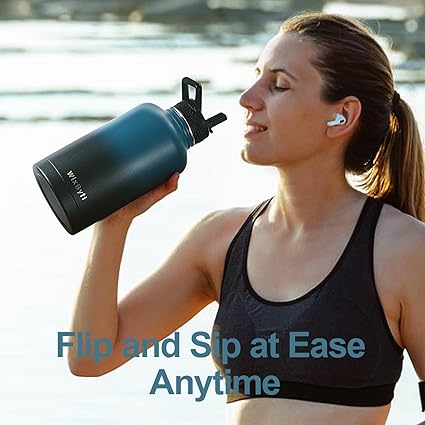 Straw Lids Replacement - Accessory for Hydro Flask Wide Mouth Water Bottles