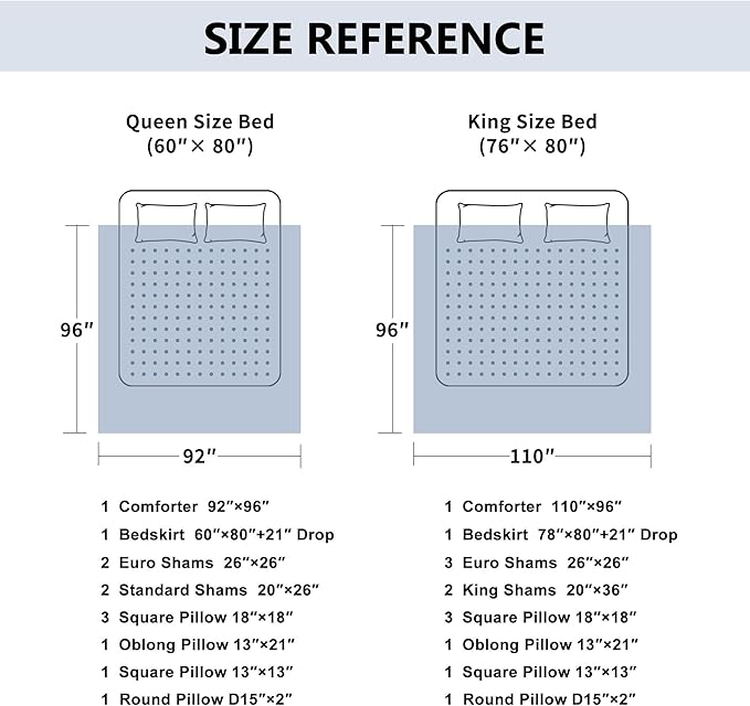 Loom and Mill 13-Piece Comforter Bed in a Bag, Classic Damask Jacquard Comforter Sets King, Luxury Bedding Set with Bed Skirt, Euro Shams and Decorative Pillows, All Season(Florence, King) Red