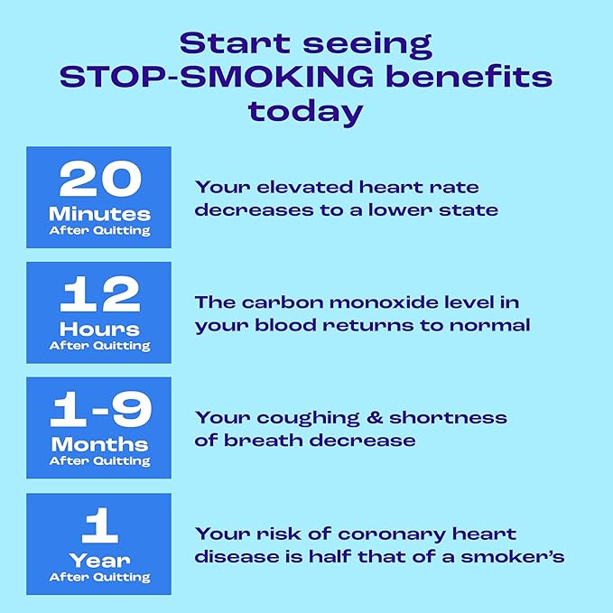 Nicorette 2 mg Mini Nicotine Lozenges to Help Quit Smoking - Mint Flavor Stop Smoking Aid, 20 Count