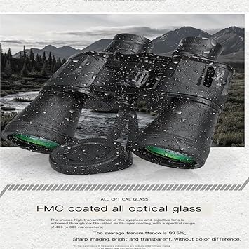 Binoculars Telescope 20X50 Telescope Binoculars Low Light Night Vision Non-red Telescope Outdoor Outdoor Telescope Binocular (K A)
