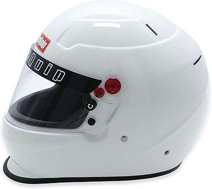 RaceQuip Full Face Helmet PRO20 Series Snell SA2020 Rated Gloss White Medium 276113