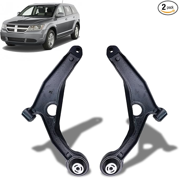 K641333 K641334 Front Left Right Lower Control Arms Assembly Replacement for Dodge Journey Avenger Chrysler Sebring Chrysler 200-2PCS Suspension Kit