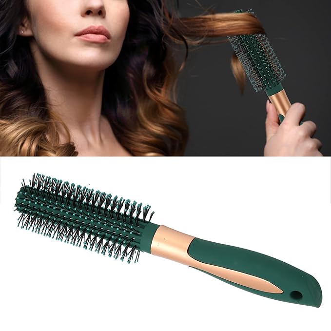 Hair Brush Hair ,Hair Roller Brush, Frizz Improving Brush Prevent Static Brush Women Grooming Comb for Home Salon(Round Brush) (Round Brush)
