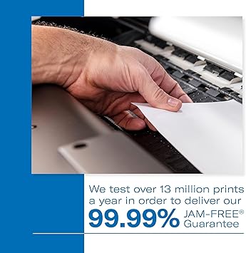 Hammermill Printer Paper, Premium Color 28 lb Copy Paper, 8.5 x 11 - 5 Ream (2,500 Sheets) - 100 Bright, Made in the USA, 102450C, White