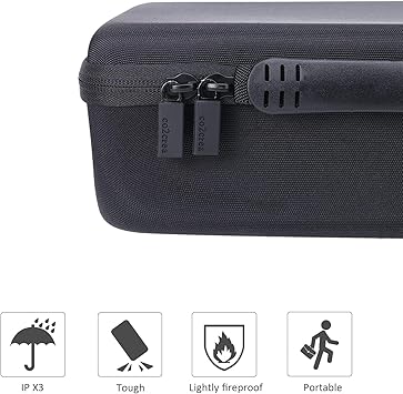 co2CREA Hard Case Replacement for Canon SELPHY CP1500 CP1300 CP1200 Wireless Compact Photo Printer, Black Case