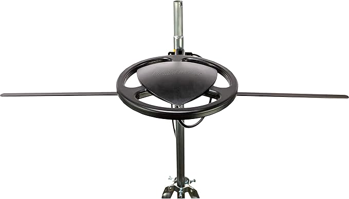 Channel Master Omni 50 - Omnidirectional Digital HDTV Antenna with 360 Degree Reception, Includes Mounting Bracket for Roof, Attic RV Installations, IndoorOutdoor (50 Mile Range)