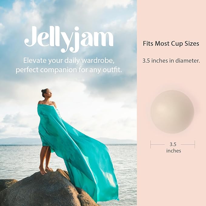 Nipple Petals Cover- Sticky Silicone Nipple Pasties for Girl, Women with Soft Pad, Storage Disc and Travel CasePack
