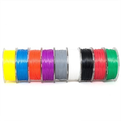 TPU Filament,PRILINE 98A TPU Flexible Soft 3D Printer Filament,1KG 1.75mm Spool Durable TPU Flexible Material, Orange