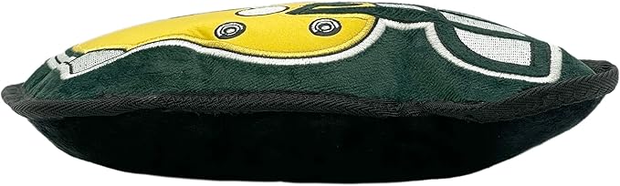 The 1st Ever Tough but Smooth Dog Toy NFL Green Bay Packers Football Helmet Tough Pet Toy. A Premium Quality Doggie Toy with Built-in Squeaker. Sports Fans Favorite Chew Toy