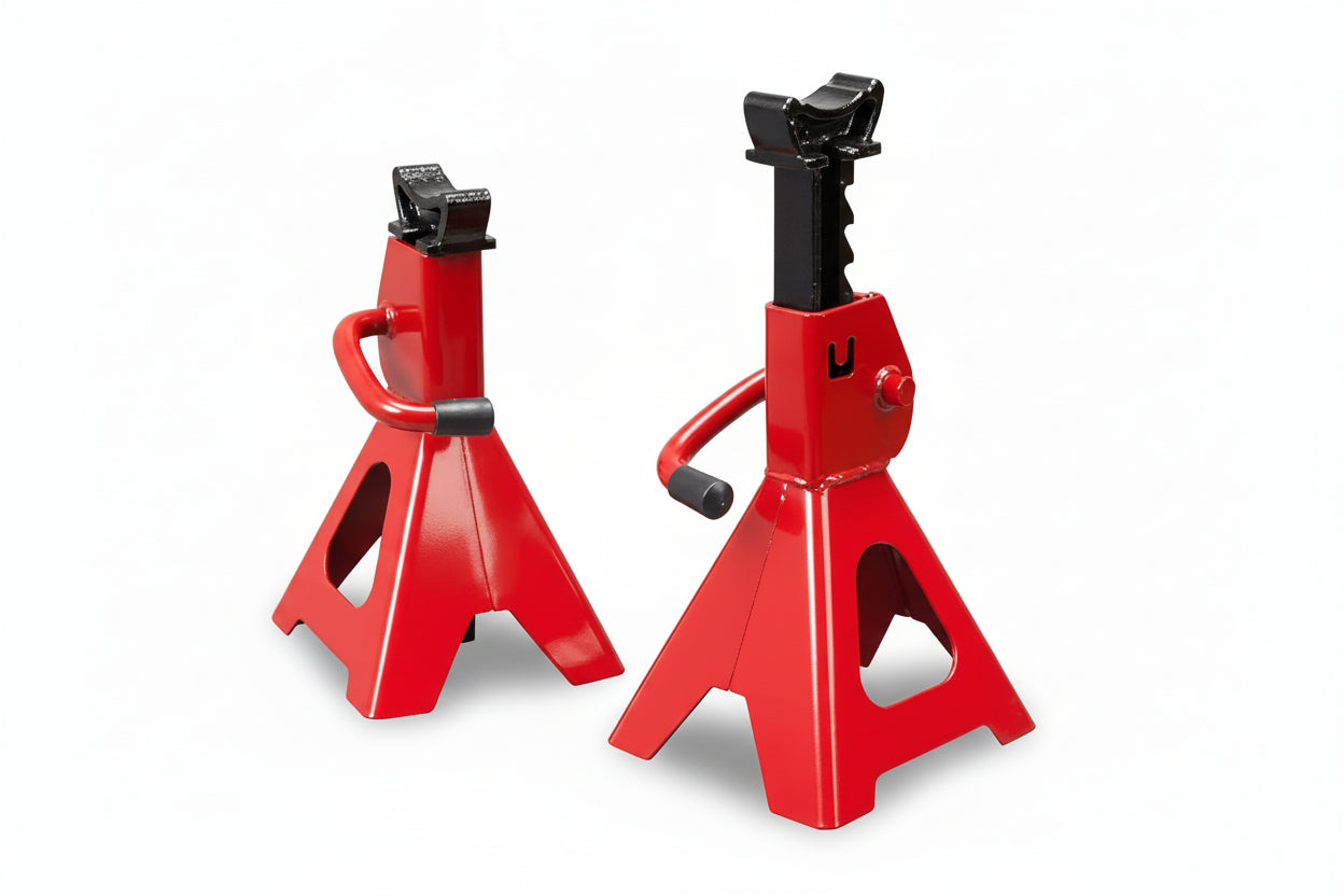 Low Profile 2-Ton (4,400 lbs) Jack Stands for Cars and Small Vehicles, 2-Pack