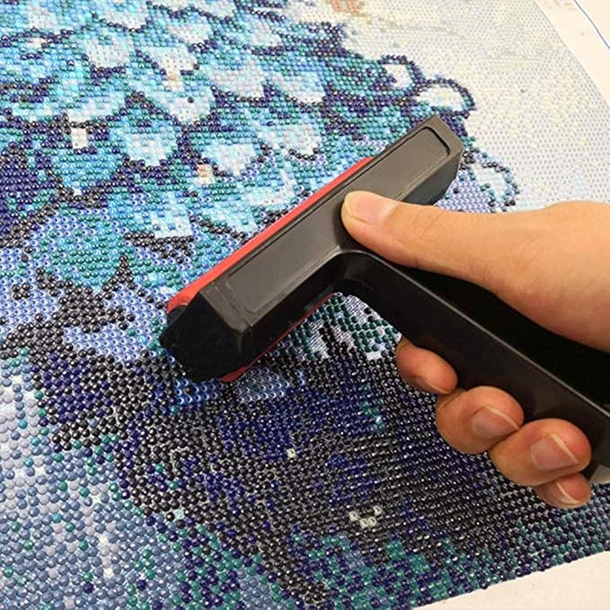 5D Diamond Painting Roller Pressing Paint Runner Kit Rhinestone Embroidery Paintings Accessory Tightly Paste Paint Tool for Kid Adult DIY Full Drill Partial Drill
