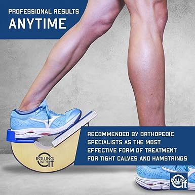 Premium Calf Stretcher and Foot Rocker for Plantar Fasciitis Relief, Achilles Tendonitis, Increase Mobility and Flexibility, Improve Range of Motion With our Foot Stretcher