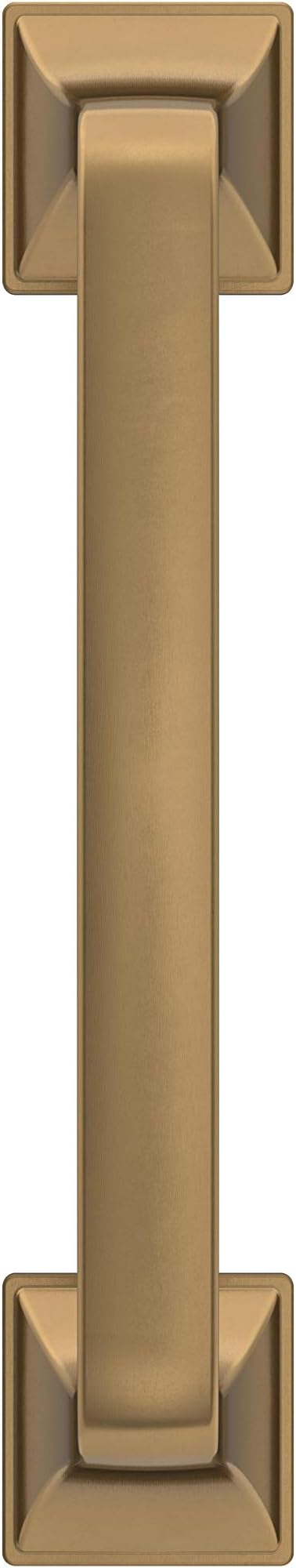 Amerock | Cabinet Pull | Champagne Bronze | 3-3/4 inch (96 mm) Center-to-Center | Ville | 1 Pack | Drawer Pull | Cabinet Handle | Cabinet Hardware