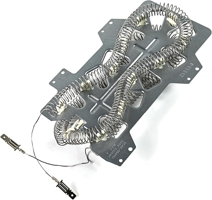 DC47-00019A Dryer Heating Element Replace 35001247, AP4045884,AH2038533, Fit for Dryer Model DVE50R5400VA3 DVE50M7450WA3 DV40J3000EWA2 DV42H5200EPA3