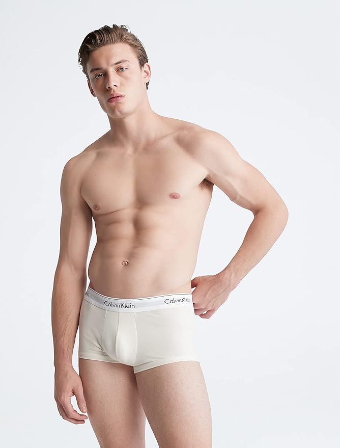 Calvin Klein Men's Cotton Stretch 3-Pack Low Rise Trunk