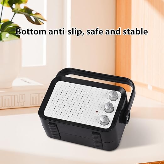 Mini Guitar Amp 3W Portable Guitar Speaker DC 9V MP3 Playback Stereo Headphone Output Lightweight for Wood Guitar Ukulele Erhu Violin Volume and Tone Distortion Gain Adjustment