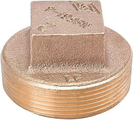 1-12" MNPT Brass Plug