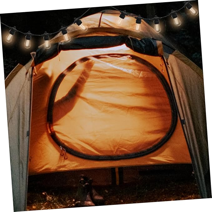 Veemoon 15M Decorative String Lights Led String Light for Outdoor Waterproof Camping Lamp US Plug