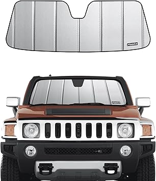 Car Windshield Sun Shade fits 2006-2009 Hummer H3,Car Window Shades-Safeguard
