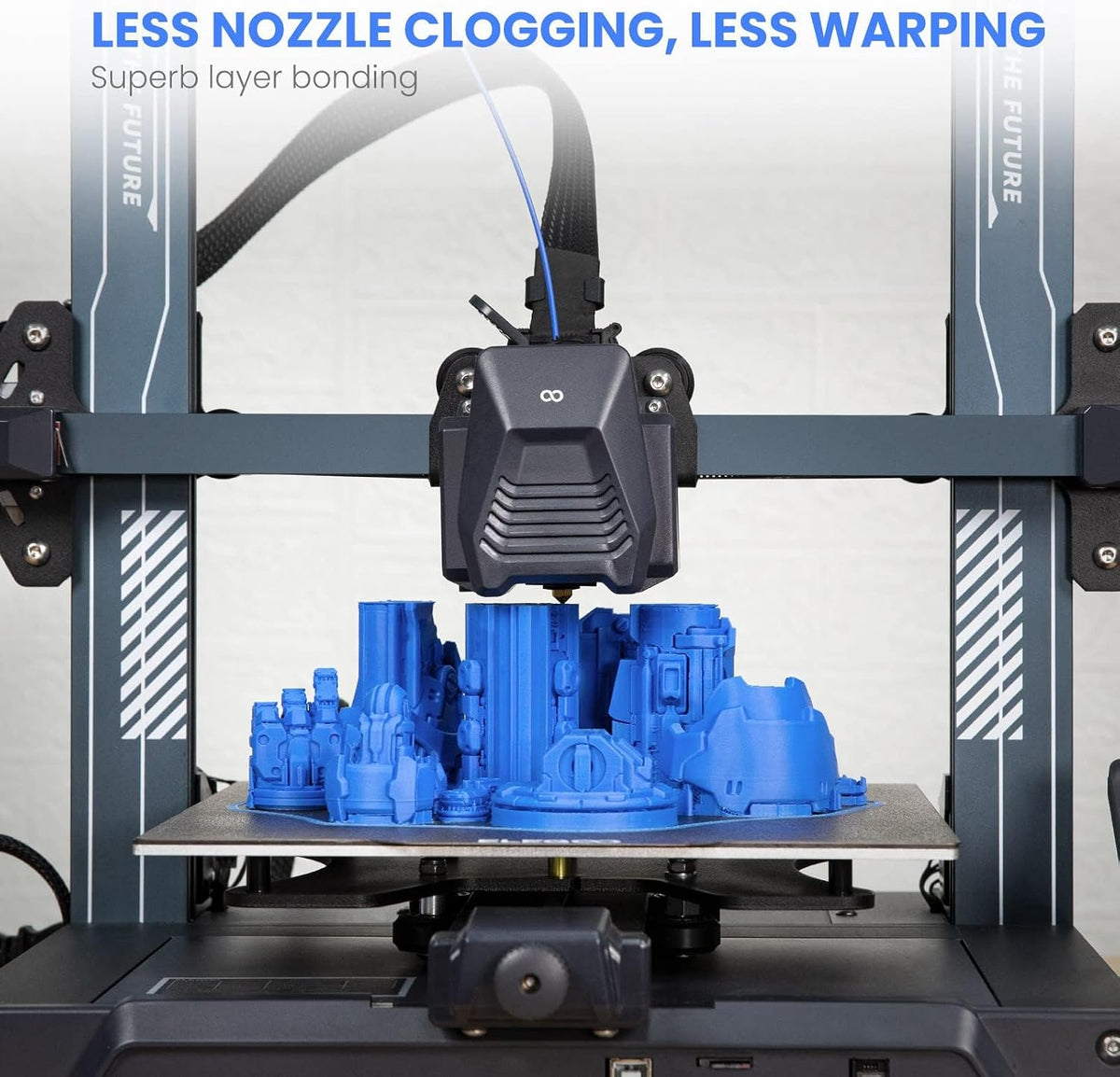 PLA Filament 1.75mm Orange 1KG, 3D Printer Filament Dimensional Accuracy +/- 0.02mm, 1kg Cardboard Spool(2.2lbs) 3D Printing Filament Fits for Most FDM 3D Printers