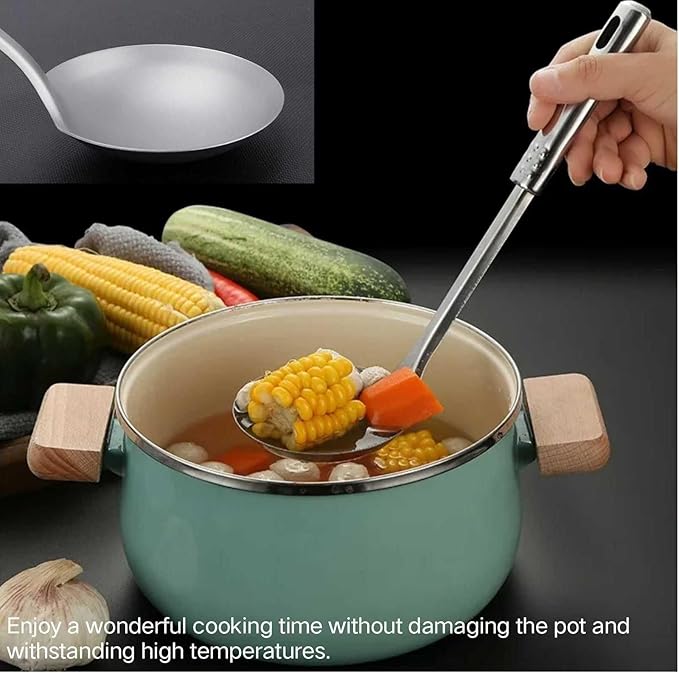 100% Pure Titanium Spatula Cookware Kitchen Essentials Cooking Utensils Set Kitchen Accessories Cookware Kitchen Essentials Cooking Utensils Set Kitchen Accessories(A)