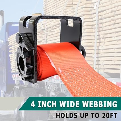 Boxer Heavy Duty Double L Track Winch for Flatbed Trailer Steel Winch Tie Down Double L Track