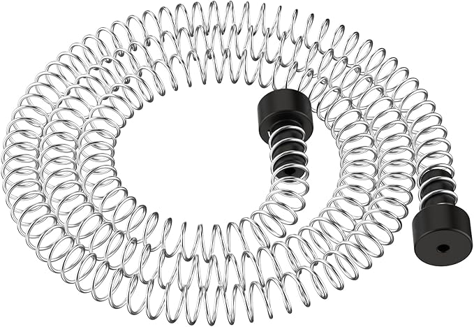 Zipline Spring Brake, 9.8ft Extra Long Heavy Duty Stainless Steel Zipline Brake Stopper, Zip Line Kit for Backyard Zipline Spring for 316 14 516 38 inch Cable