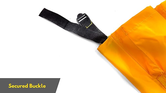Trash Can Caddy Bag Fits 32-48 Gallon Can 12 Pockets Large Round and Square Trash Cans.