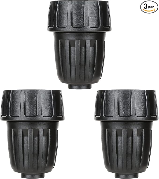 12 Inch Drip Irrigation Tubing Faucet Adapter 3 Pack, 34" to 12" Irrigation Hose Adapter, 34 Inch Faucet Connector Garden Hose Adapter