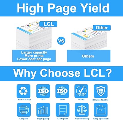LCL Compatible Toner Cartridge Replacement for Dell 3840 S3840 S3840CDN 3845 S3845CDN 593-BCBF G7P4G High Yield (1-Pack Cyan)