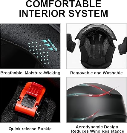 TRIANGLE Motorcycle Helmets Full Face Motorcycle Helmet for Men & Women with Tinted and Clear Visor Meet Dot Approved