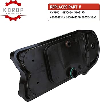 6.7 Cummins Crankcase Ventilation Filter Replaces CV52001 68002433AB, 4936636, 904-418 Fits for 2008-2021 Dodge Ram 2500 3500 4500 5500 6.7L ISB Diesel Engines Crankcase Breather Element CCV Filter