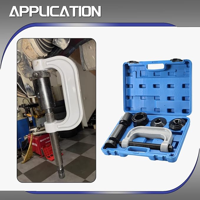 ATP Ball Joint Removal Installation Tool with 4 Wheel Drive Adapters