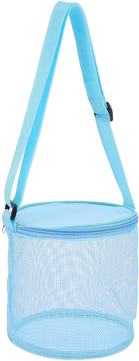 SAFIGLE 1pc Shell Bag Beach Bag Sand Removal Bag Toy Travel Bags Extra Large Storage Bags Collapsible Bathtub Hollow Mesh Storage Bag Tulle Bag for Kids Oversized Mesh Bag Waterproof Bag
