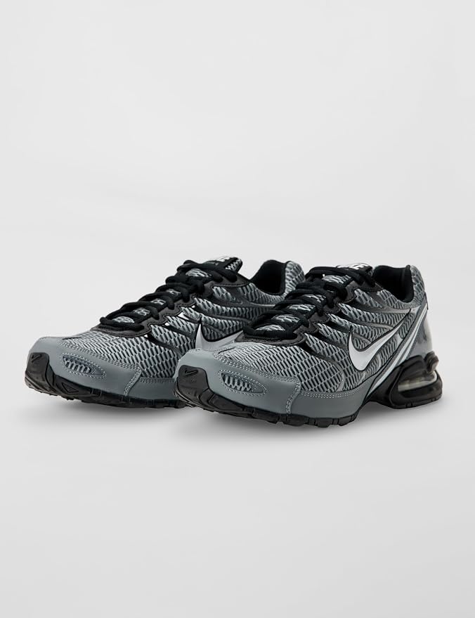 These Nike running shoes feature breathable mesh uppers, visible Air Max cushioning, and durable rubber outsoles for a comfortable, supportive ride.
