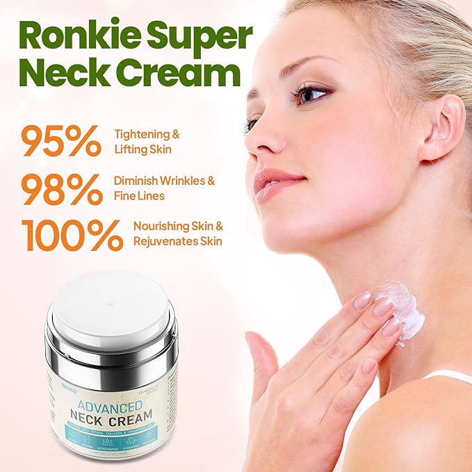 Neck Cream for Tightening Firming: Instant Face Lift Cream - Wrinkle Cream for Women- Anti Wrinkle Cream with Retinol Collagen Hyaluronic Acid - Lifting, Firming Hydrating - 1.7 FL OZ